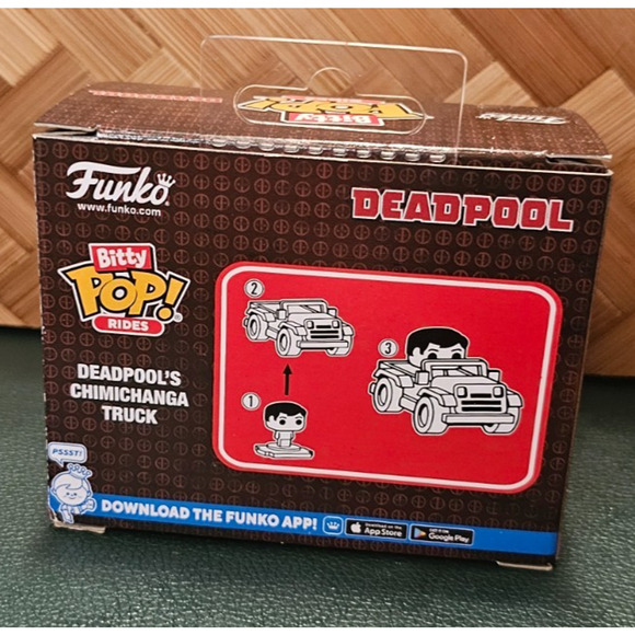 Funko Bitty Pop! Rides: Marvel - Deadpool's Chimichanga Truck - Picture 3 of 4